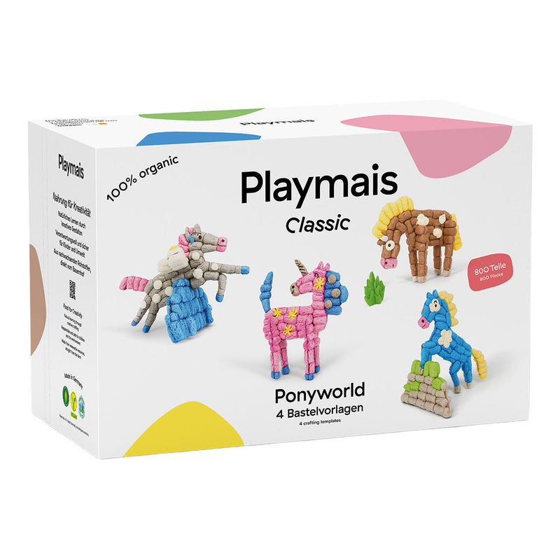 Load image into Gallery viewer, Playmais classic ponywereld - 800 stukjes
