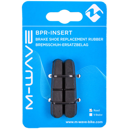 M-wave bpr-insert-rr brake shoe replacement rubber