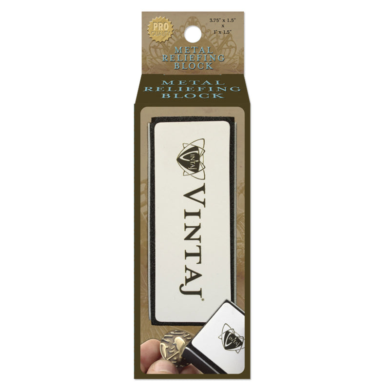 Load image into Gallery viewer, Vintaj • metal reliefing block
