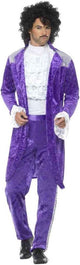 Smiffys 80's purple prince kostuum - maat l