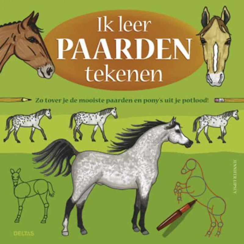 Load image into Gallery viewer, Deltas ik leer paarden tekenen
