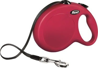 Flexi producten rollijn new classic band rood l 8 meter tot 50kg
