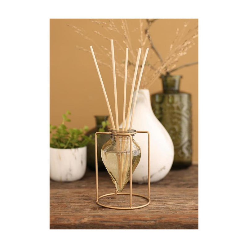 Load image into Gallery viewer, Ideas 4 seasons diffuser breeze grijs ã˜8,5xh22cm
