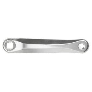 M-wave crankarm links aluminium 170 mm - zilver