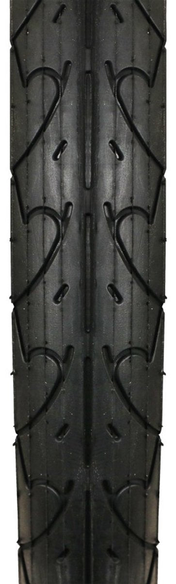 Dresco buitenband steet - bandenmaat 16 x 1.75 – etrto maat 47-305 - optimale grip bij alle weersomstandigheden - lage rolweerstand – hoge lekbestendigheid - zwart