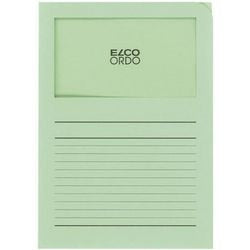 Sorteermap elco a4 groen 100 stuks