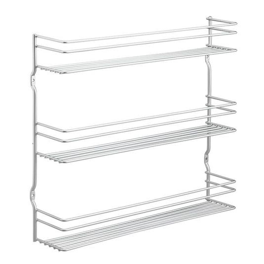 Metaltex space saver smart kitchen pepito kruidenrek 3 etages 36x32x8 cm zilver