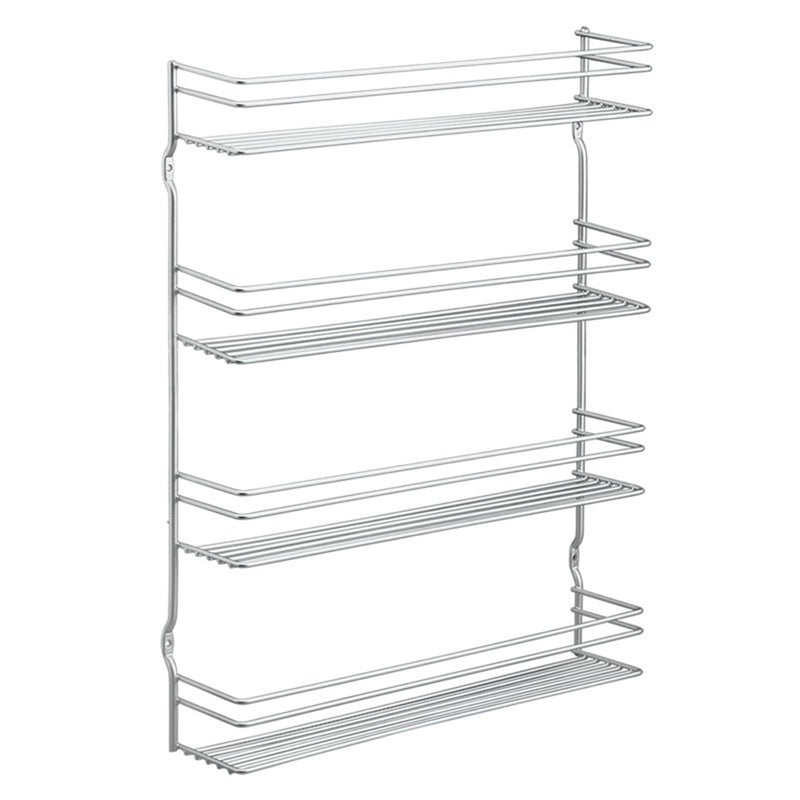 Load image into Gallery viewer, Metaltex space saver smart kitchen pepito kruidenrek 4 etages 36x8x45 cm zilver
