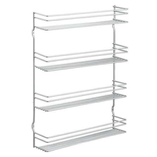 Metaltex space saver smart kitchen pepito kruidenrek 4 etages 36x8x45 cm zilver