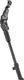 Xlc ks-r05 fietsstandaard - 24-29 inch - horizontaal en verticaal verstelbaar - zilver