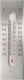 Nature - muurthermometer - aluminium - thermometer