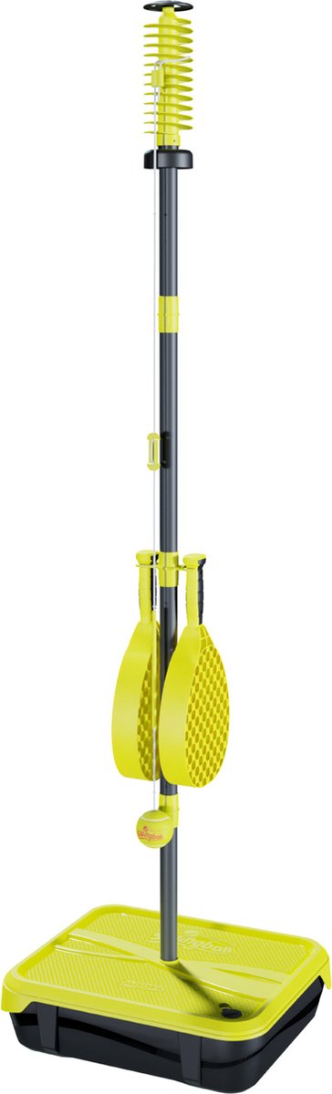 Swingball pro tennispaal met all surface basis zwart geel