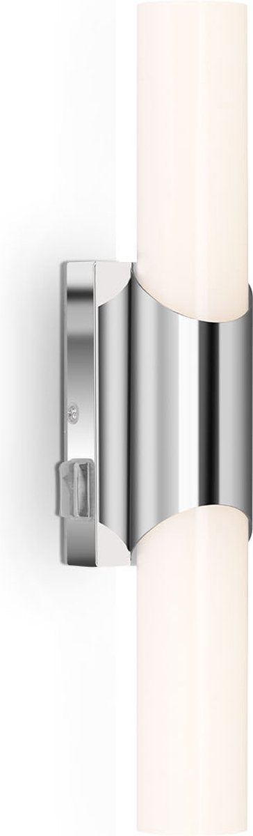 Briloner kalk - led spiegellamp - spiegelverlichting badkamer - met geïntegreerde schakelaar - neutral wit licht 4.000k - 6.5w - 700 lm - chroom - 32cm