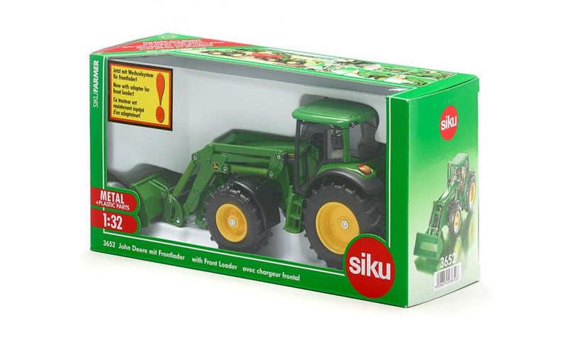 Load image into Gallery viewer, Siku 3652 tractor john deere met voorlader 1:32
