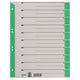 Tabbladen leitz grijs, groen kraft karton a4 100 stuks