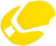 Bollé afdekkapje aero-cover aero cover size s matt yellow