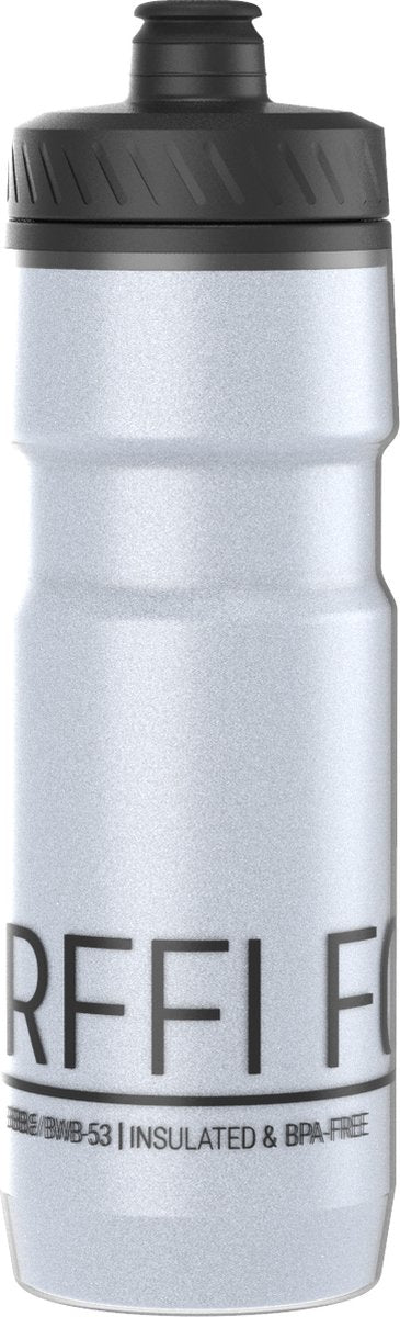 Bbb cycling thermotank reflective bidon racefiets - drinkbus fiets thermo - koelhoudende bidon wielrennen mtb - bidon 500ml - zilver - bwb-53