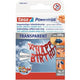 Powerstrips tesa deco transparant 15 x 81 mm