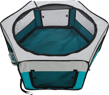 Trixie ren turquoise grijs