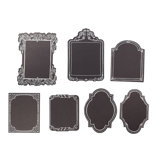 American crafts • diecut chalkboard frames 10pcs