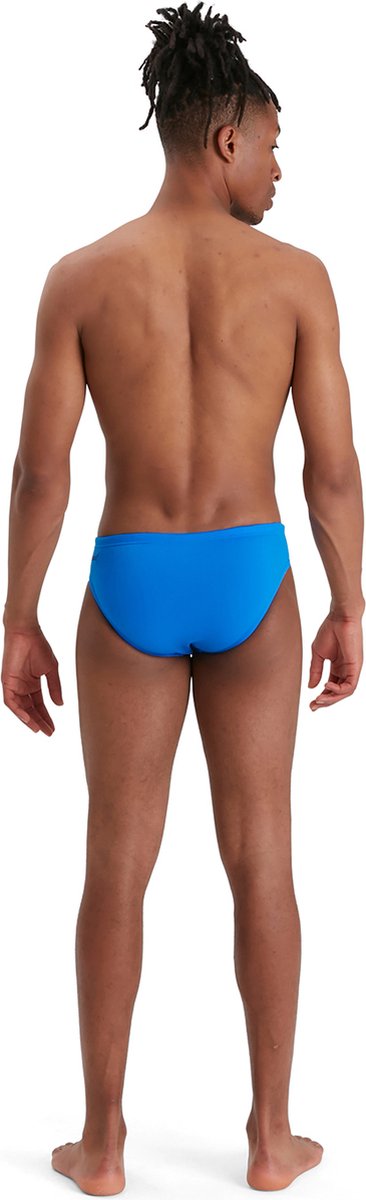 Speedo eco+ brief 7 cm heren - zwembroek heren - chloorbestendige zwemslip heren - strakke sportzwembroek met trekkoord - rood - l