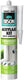 Bison acrylaatkit universeel zwart koker 300 ml - afdichtingskit voor het afdichten van voegen, naden, kieren en scheuren, overschilderbaar, strak afmesbaar