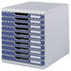 Modulo a4 10 gesloten laden lgrijs blauw