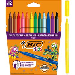 Bic viltstiften visa assorti 12st