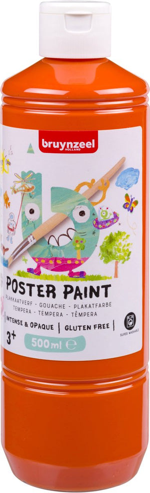 Bruynzeel plakkaatverf 500ml oranje