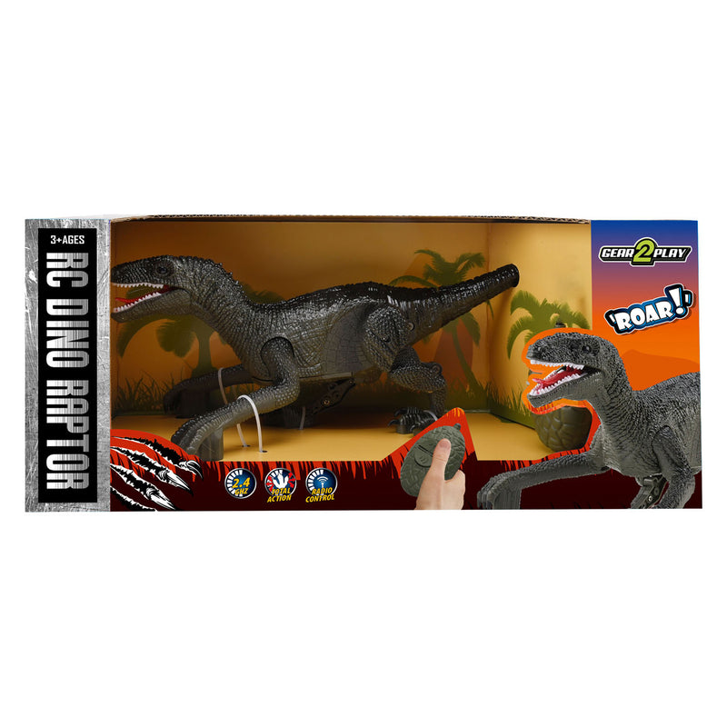 Load image into Gallery viewer, Gear2play rc 2,4ghz bedienbare dino raptor robot
