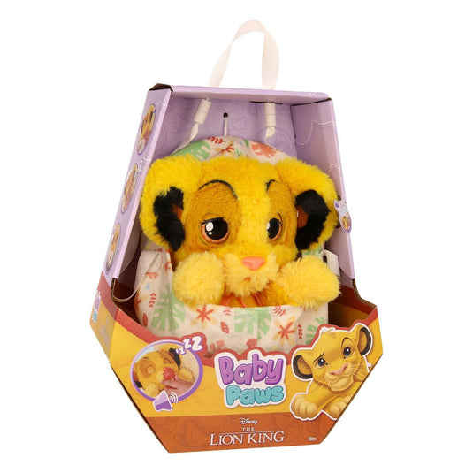 Spectron baby paws simba interactieve knuffel - 20cm
