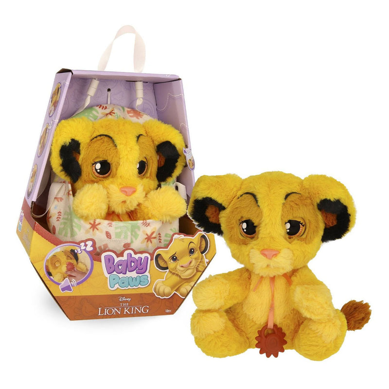 Load image into Gallery viewer, Spectron baby paws simba interactieve knuffel - 20cm
