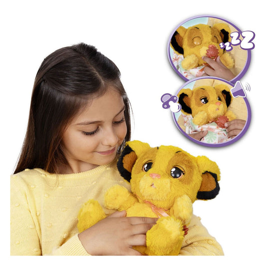 Spectron baby paws simba interactieve knuffel - 20cm