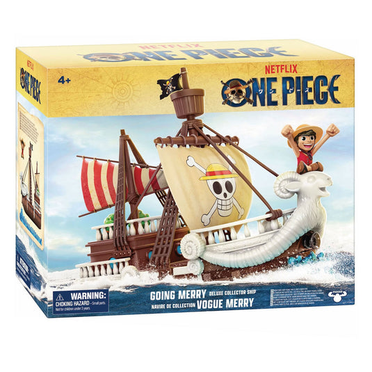 Moose toys one piece going merry deluxe schip met speelfiguur