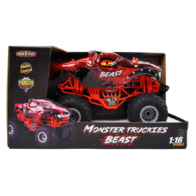 Load image into Gallery viewer, Gear2play rc bestuurbare monster truckies beast - 1:16
