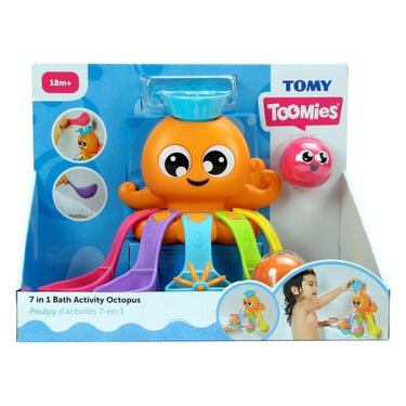 7-in-1 activiteitenoctopus voor in bad