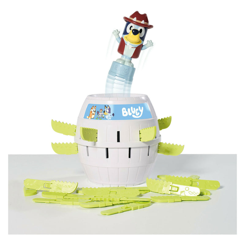 Load image into Gallery viewer, Tomy pop up bluey in de ton kinderspel
