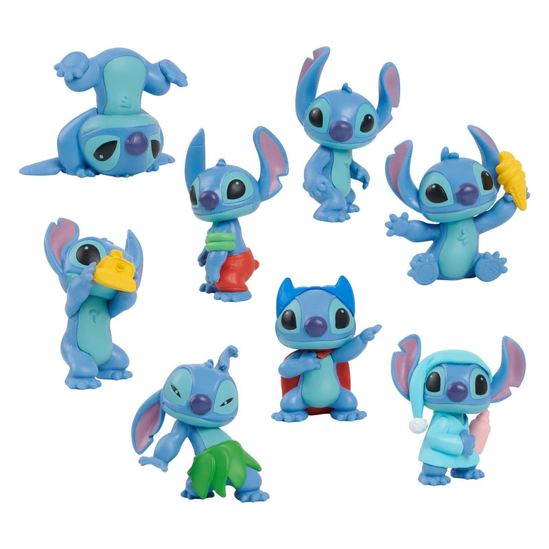 Load image into Gallery viewer, Just play disney stitch - set van 8 stitch speelfiguren
