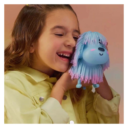 Spectron jiggly pets elektronische pup blauw