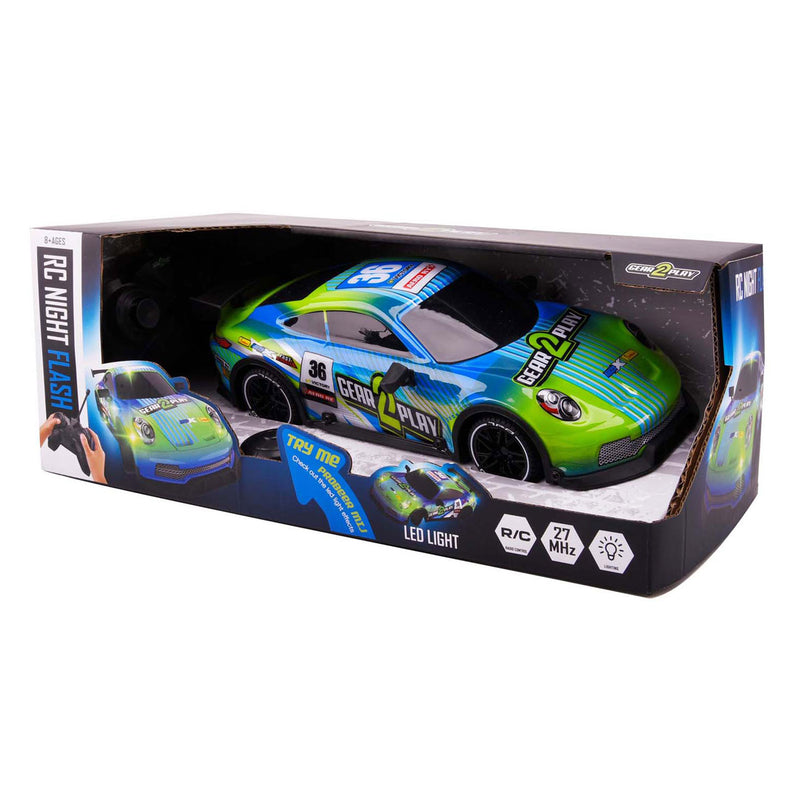 Load image into Gallery viewer, Gear2play rc night flash bestuurbare auto
