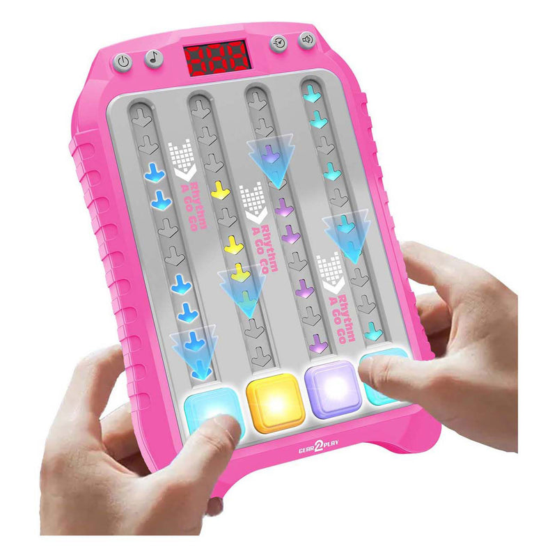 Load image into Gallery viewer, Gear2play rhytm a go volg het ritme spel roze
