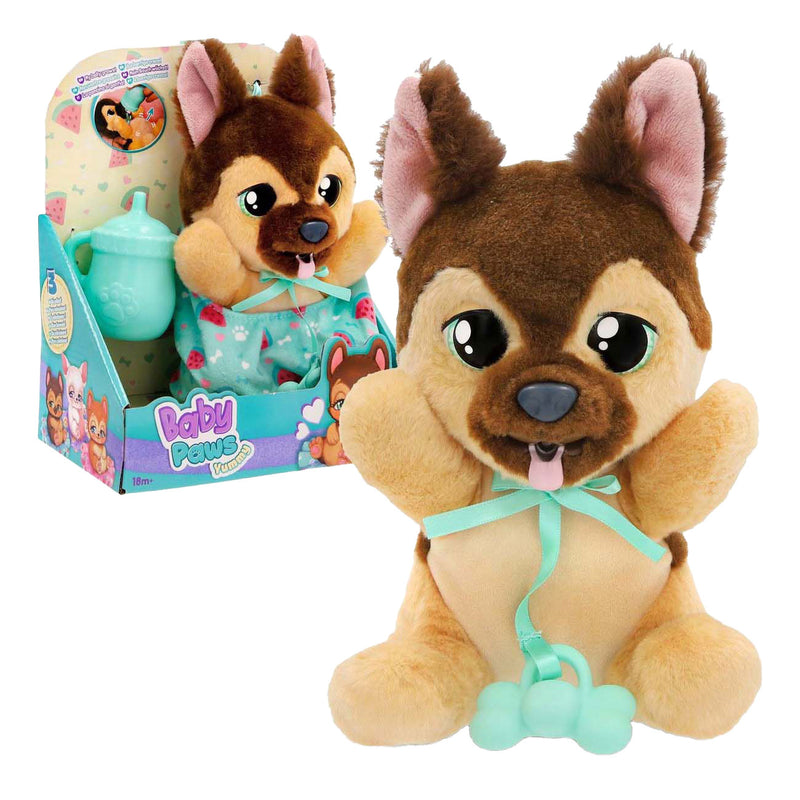 Load image into Gallery viewer, Imc toys baby paws yummy german shephard interactieve knuffel
