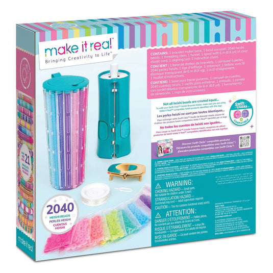 Make it real - swift clicks™ heishi-armbandenmaker - maak 23 unieke heishi armbanden