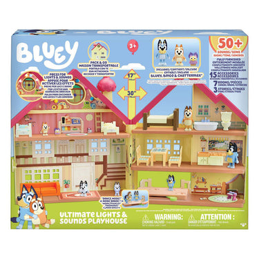 Moose toys bluey ultieme speelhuis met licht en geluid