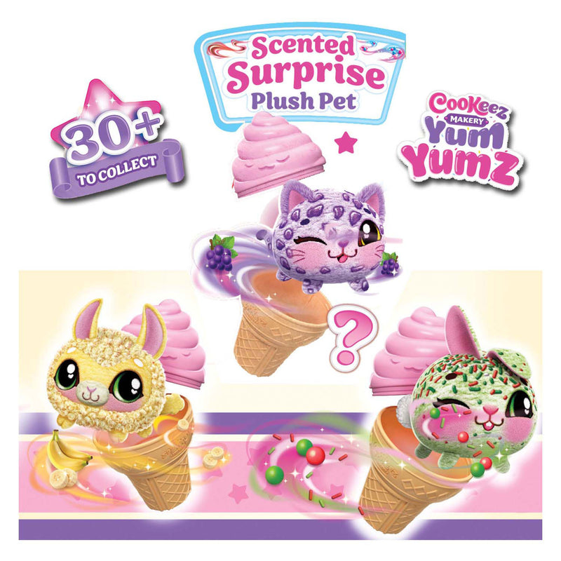 Load image into Gallery viewer, Spectron cookeez makery yum yumz surprise knuffel, 2-pack
