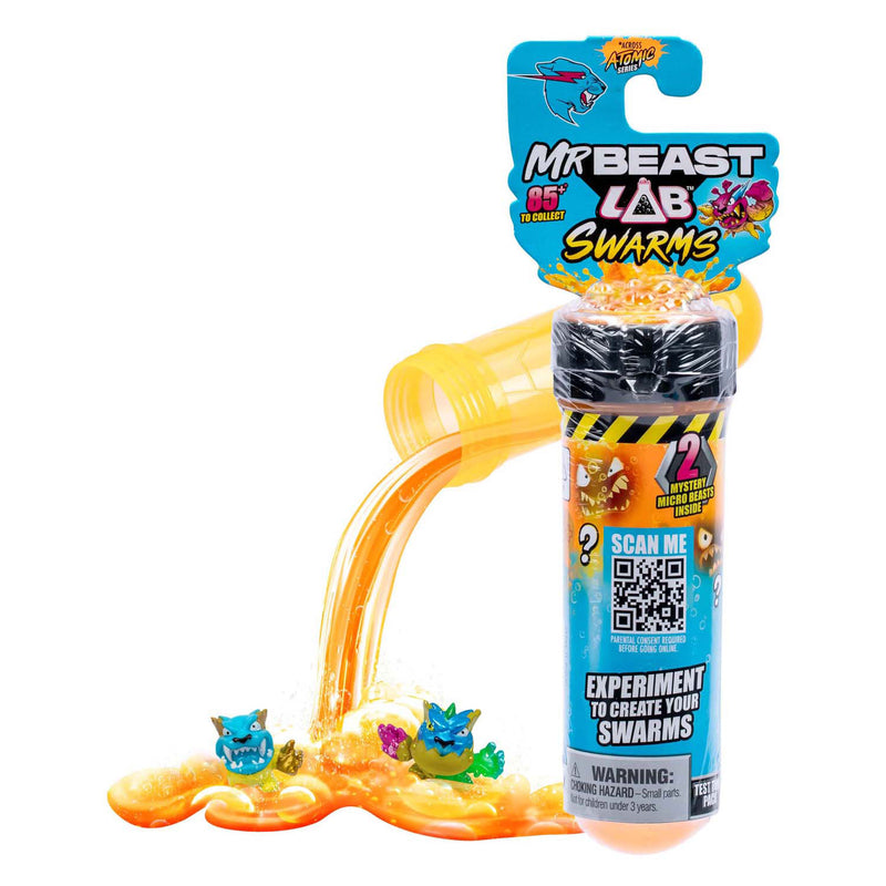 Load image into Gallery viewer, Spectron mrbeast lab swarms series 2 atomic serie actiefiguur, 2-pack
