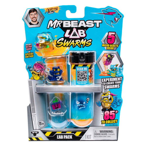 Spectron mrbeast lab swarms series 2 atomic serie actiefiguur, 5-pack