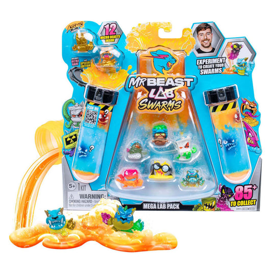 Spectron mrbeast lab swarms series 2 atomic serie actiefiguur, 12-pack