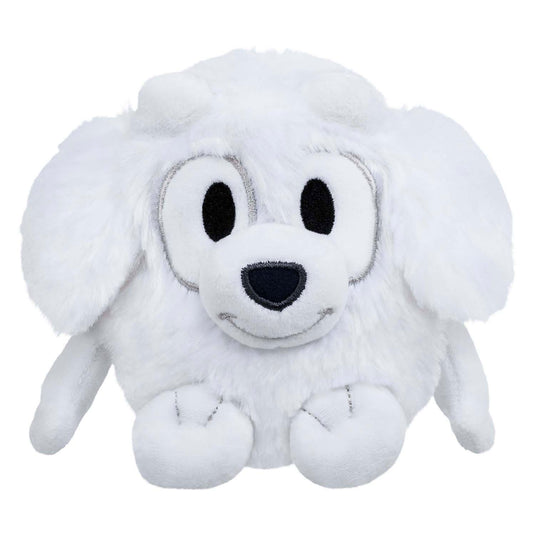 Moose toys knuffel pluche bluey lila, 15cm