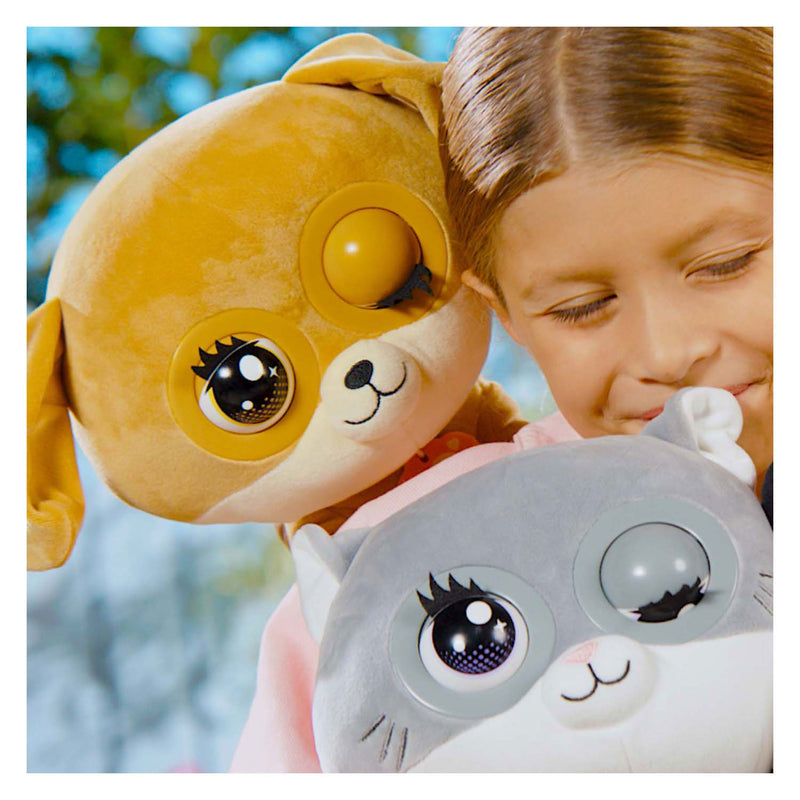 Load image into Gallery viewer, Silverlit winksies blueberry kitten - interactieve knuffel in een ijsbeker
